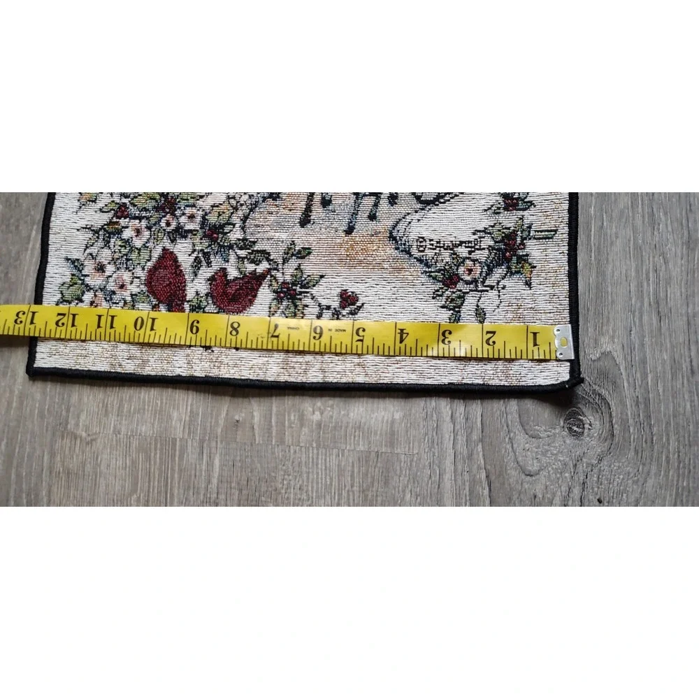 Luke 2:14 Tapestry Bannerette‎ 13x18 The Manual Woodwork and Weavers *READ*